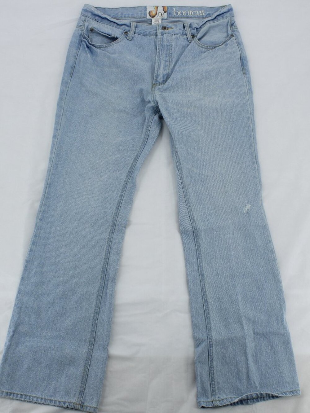 Ocean Pacific (OP) Vintage Jeans – 90s Surf Style – Light Wash – Size 34